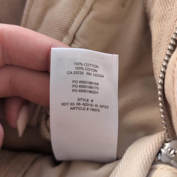 Aritzia TNA Greenwich Khaki Women's 2 - Picture 8 of 11